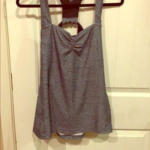 Work out shirt with built in sports bra!